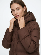 Warmer, kuscheliger Parka mit Kapuze