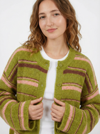 Weicher Cardigan mit Rundhalsausschnitt