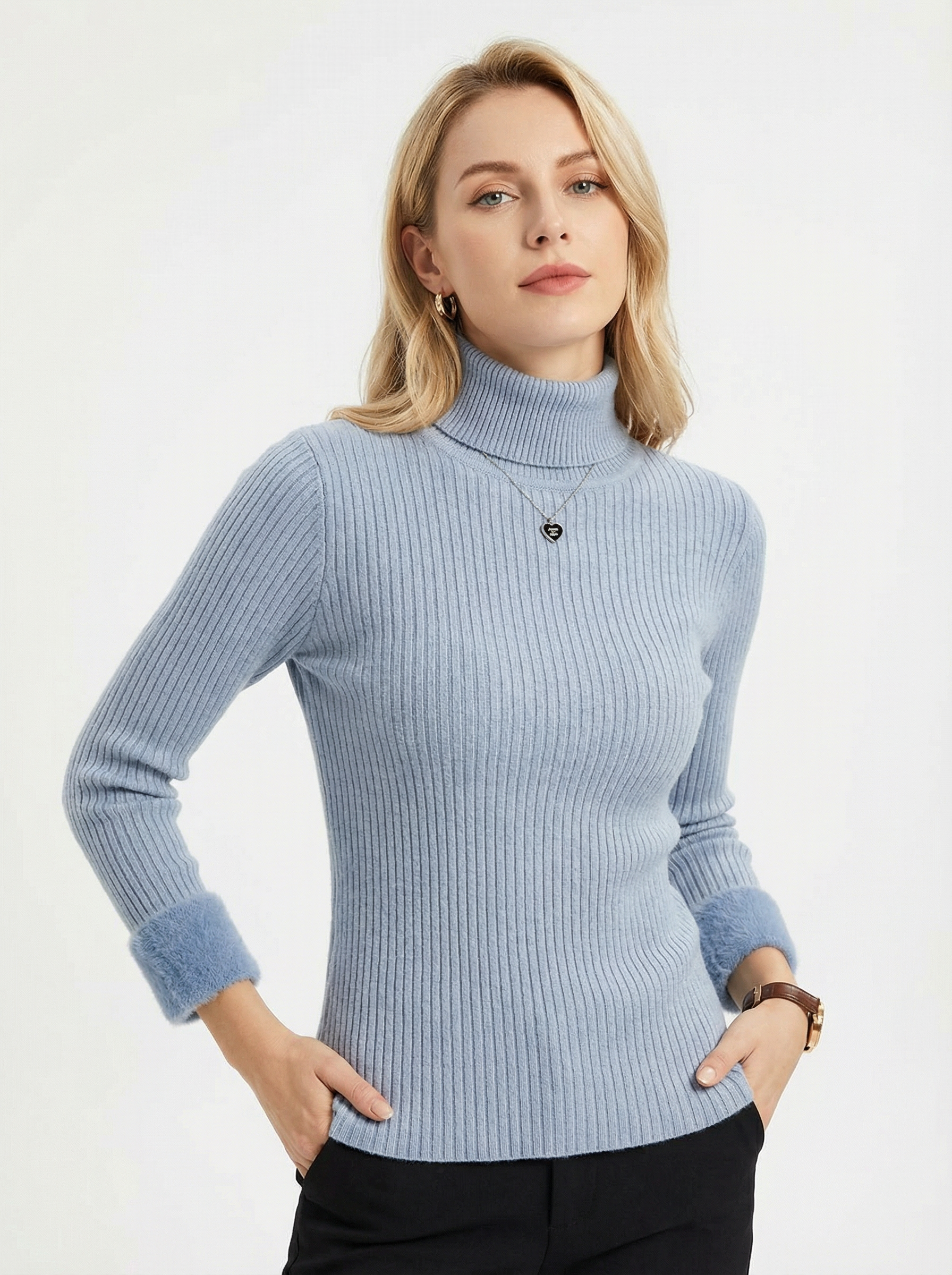 Warmer, kuscheliger Rollkragenpullover