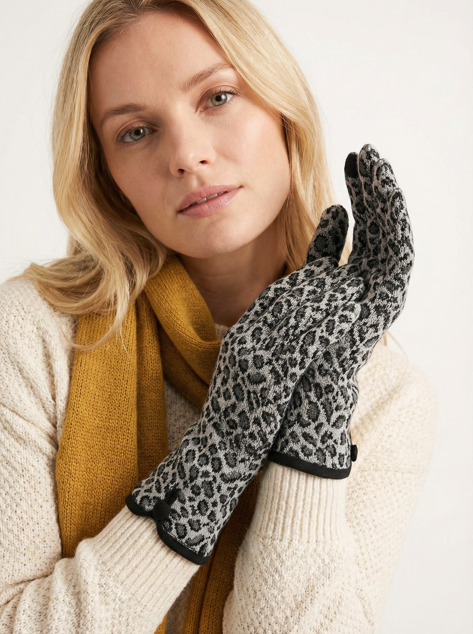 Elegante Handschuhe mit Touchscreen-Funktion