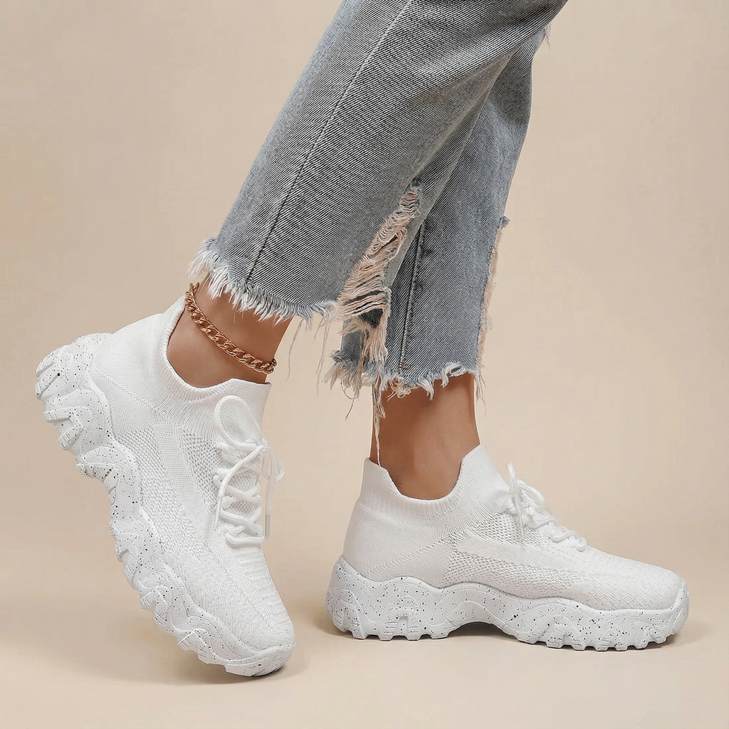 Orthopädischer Walkingschuh aus Mesh