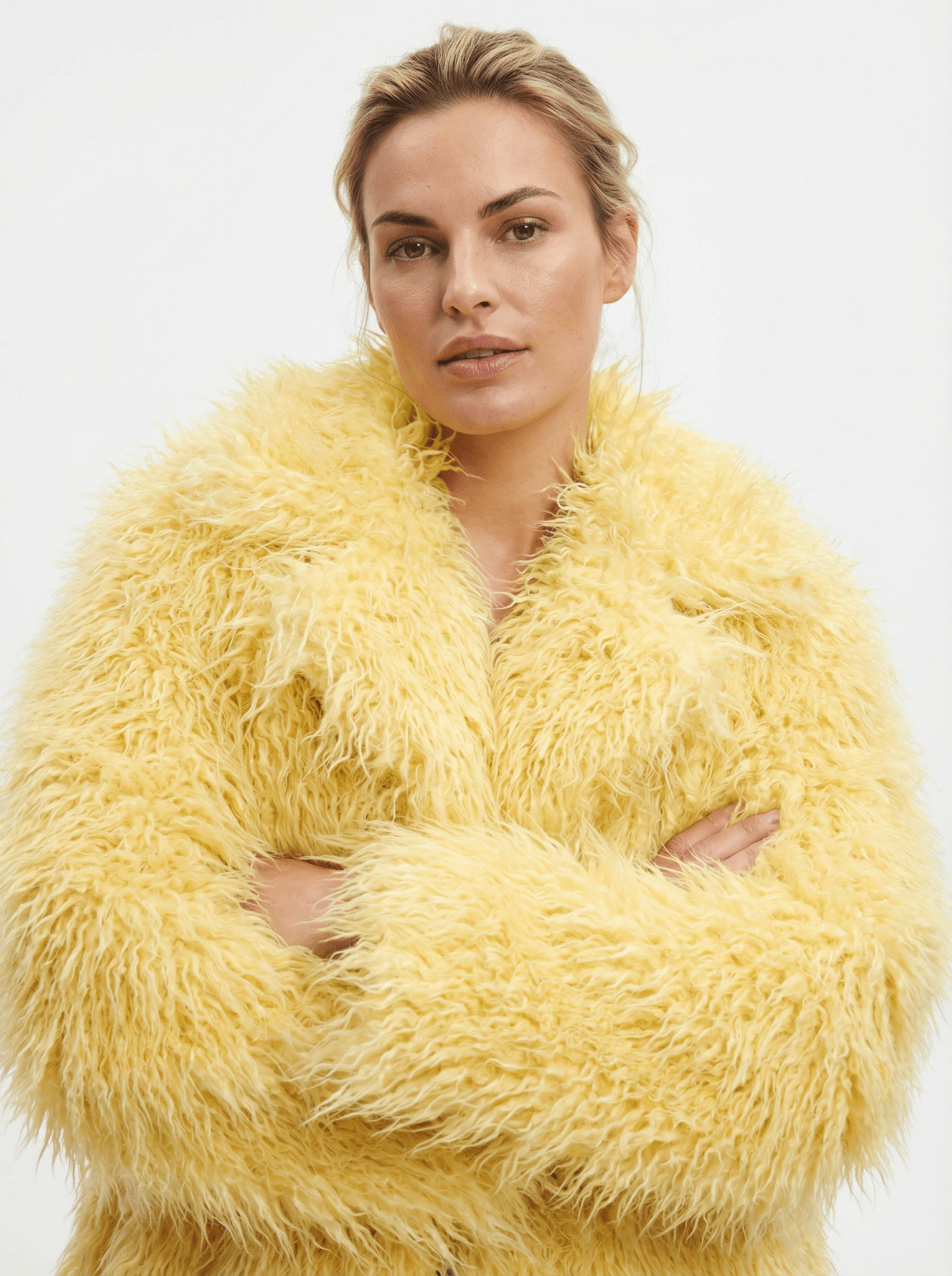 Kuschelige Kunstfell-Jacke