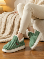 Warme Fell-Pantoffeln