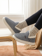 Warme Fell-Pantoffeln