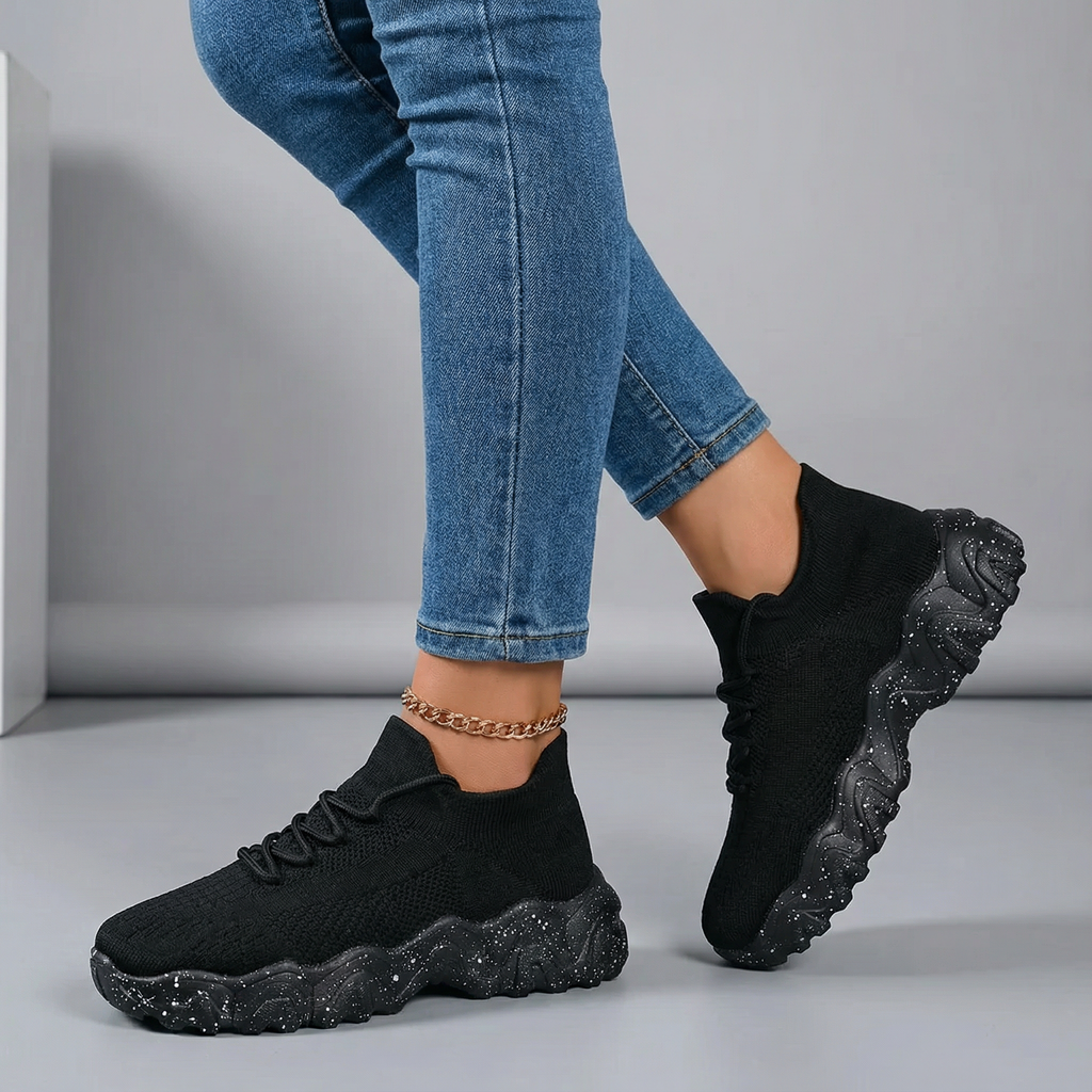 Orthopädischer Walkingschuh aus Mesh