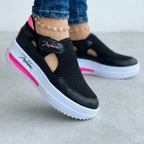 Moderner Plattform-Sneaker mit Klettverschluss