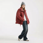 Warme, kuschelige Steppjacke mit Stehkragen