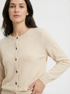 Kuschelige Strickjacke mit Knopfleiste