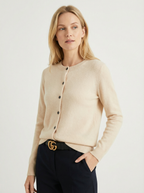 Kuschelige Strickjacke mit Knopfleiste