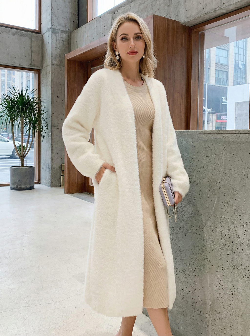 Kuscheliger Strick-Cardigan