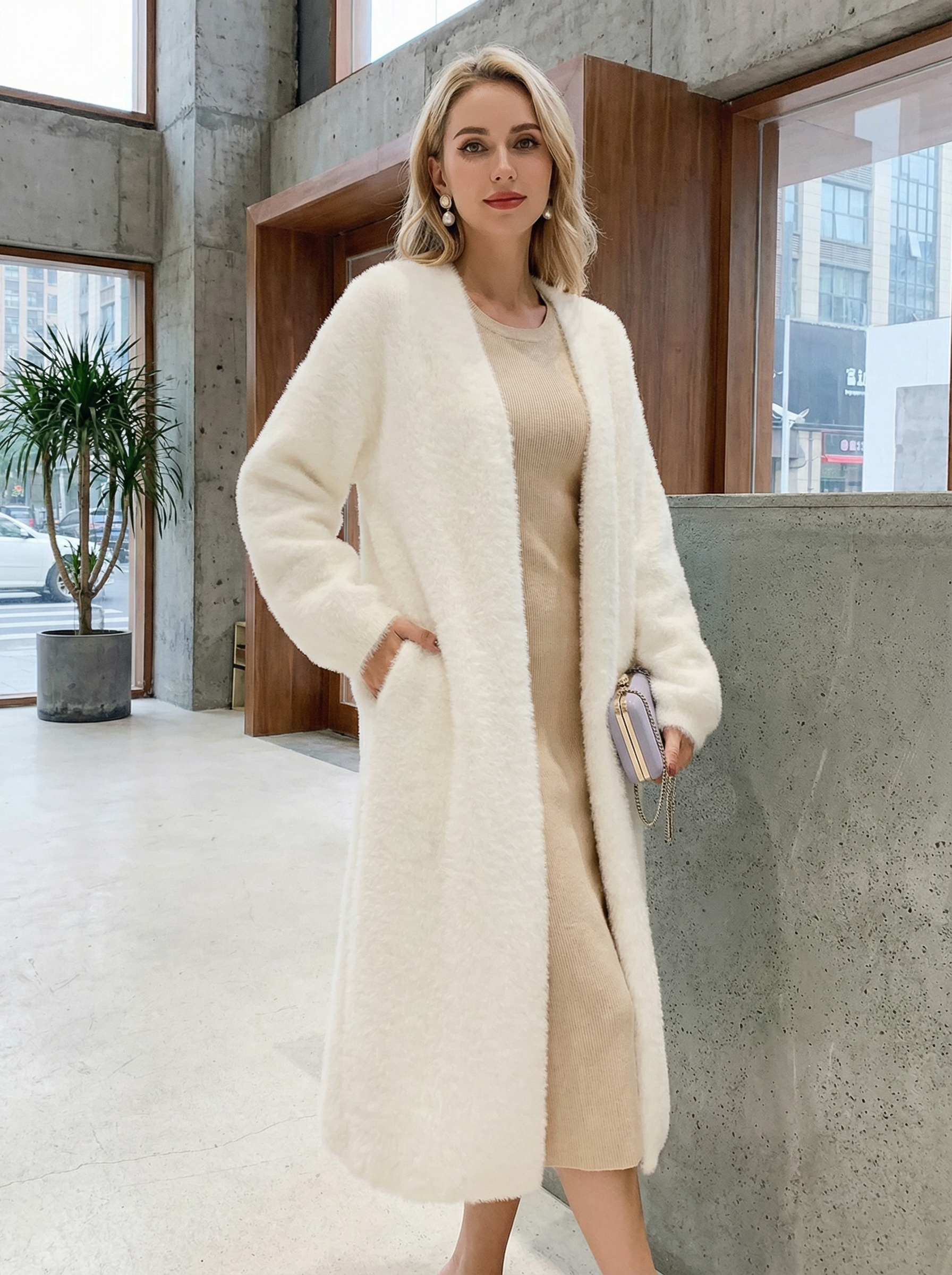 Kuscheliger Strick-Cardigan