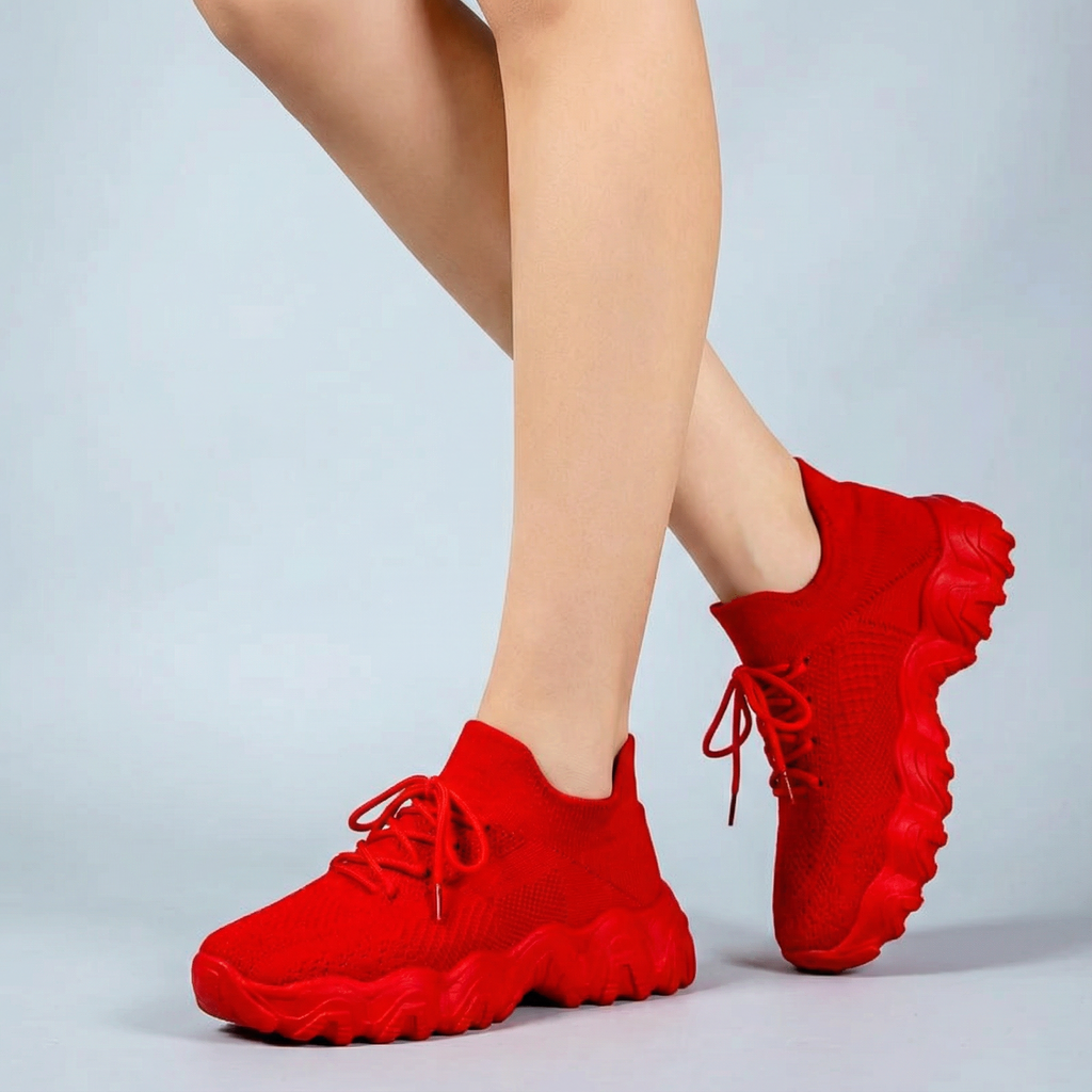 Orthopädischer Walkingschuh aus Mesh