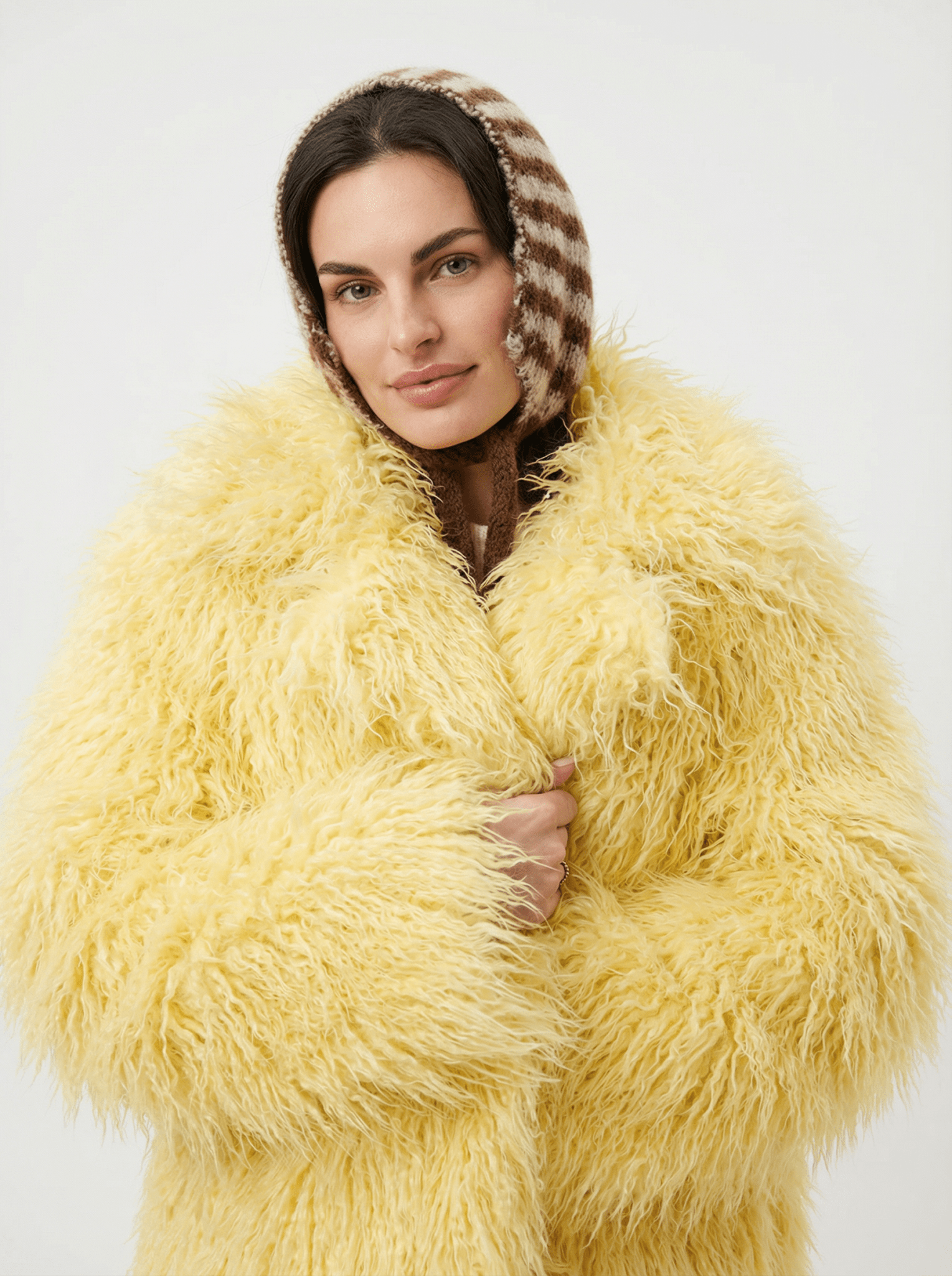 Kuschelige Kunstfell-Jacke