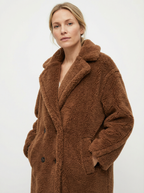 Kuscheliger Oversized Alpaka-Woll-Mantel