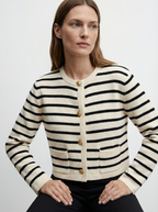 Eleganter Cardigan mit Knopfleiste
