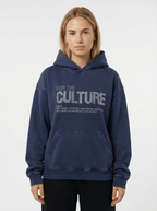 Lockerer Hoodie mit glitzerndem Letter-Print