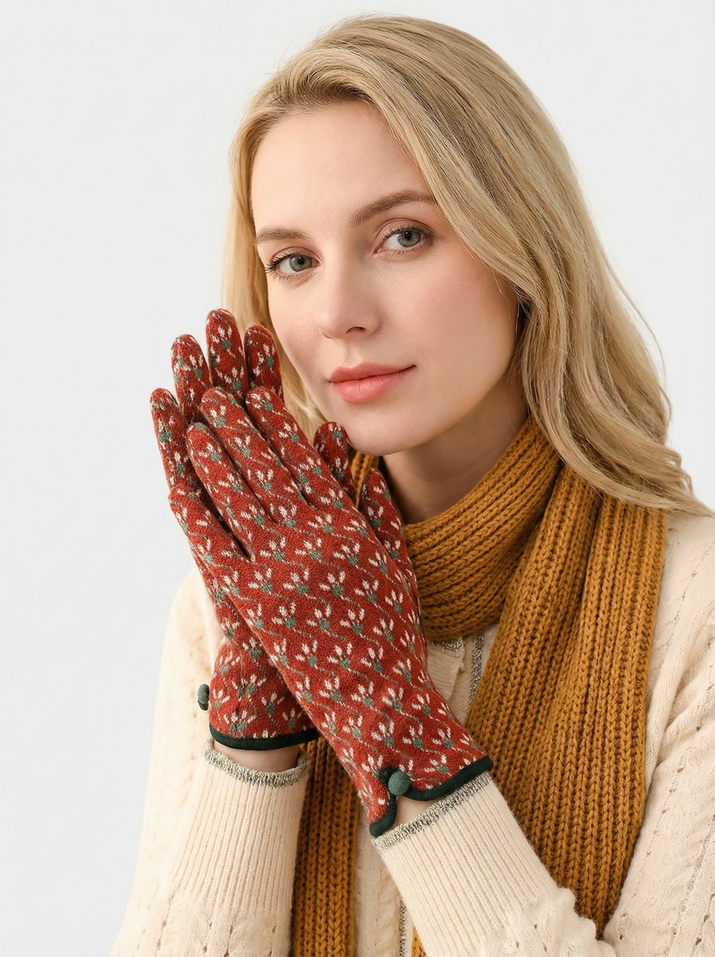 Elegante Handschuhe mit Touchscreen-Funktion