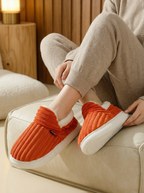 Warme Fell-Pantoffeln