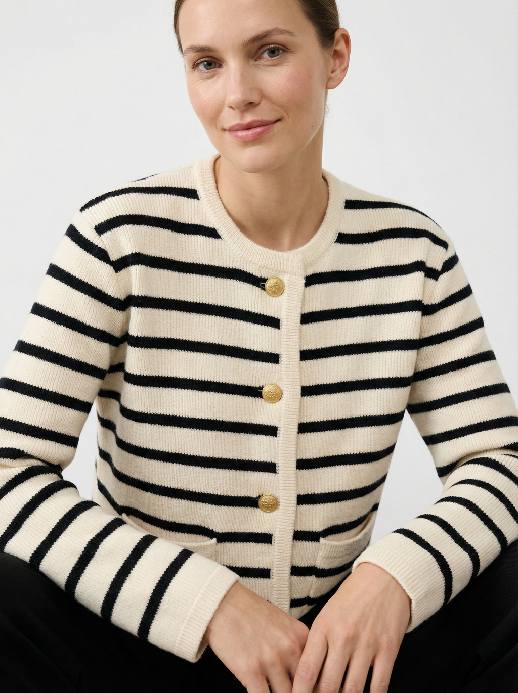 Eleganter Cardigan mit Knopfleiste