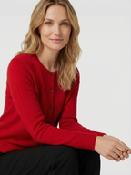 Kuschelige Strickjacke mit Knopfleiste