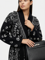 Kuscheliger Strick-Cardigan mit Kapuze