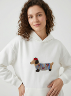 Kuscheliger Oversized Hoodie mit Print