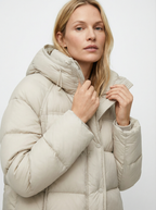 Warmer, kuscheliger Parka mit Kapuze