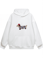 Kuscheliger Oversized Hoodie mit Print