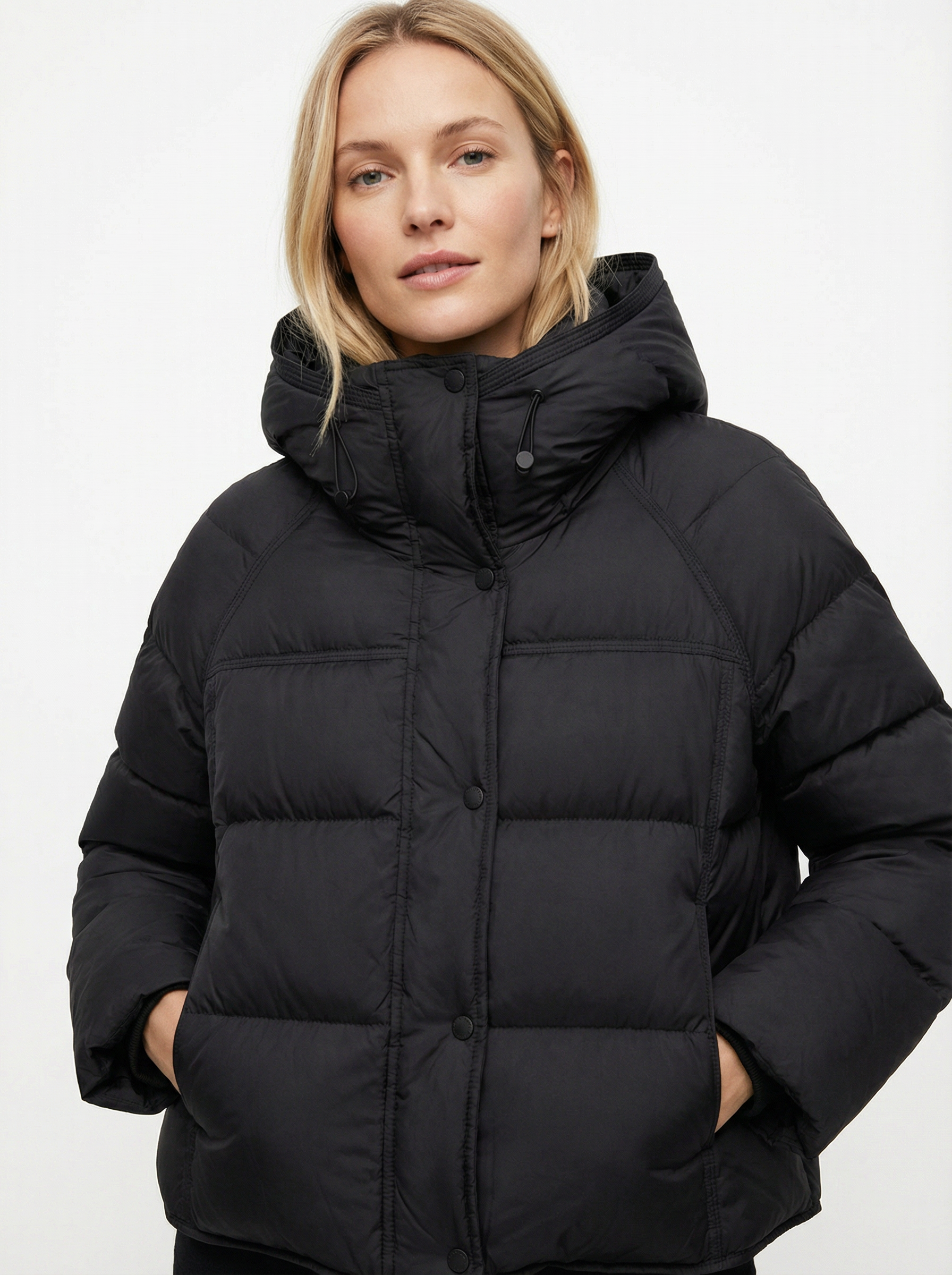 Warmer, kuscheliger Parka mit Kapuze