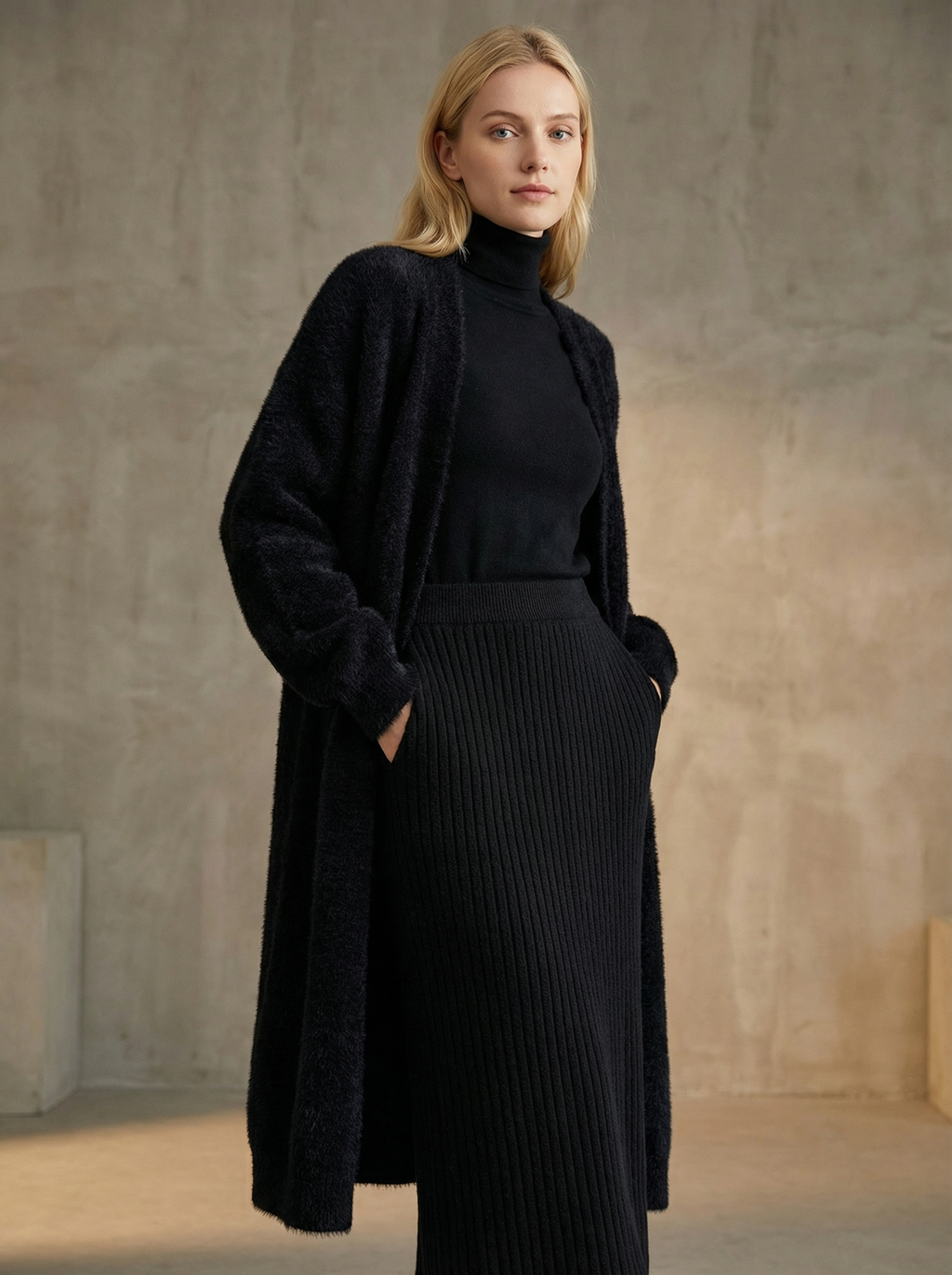 Kuscheliger Strick-Cardigan