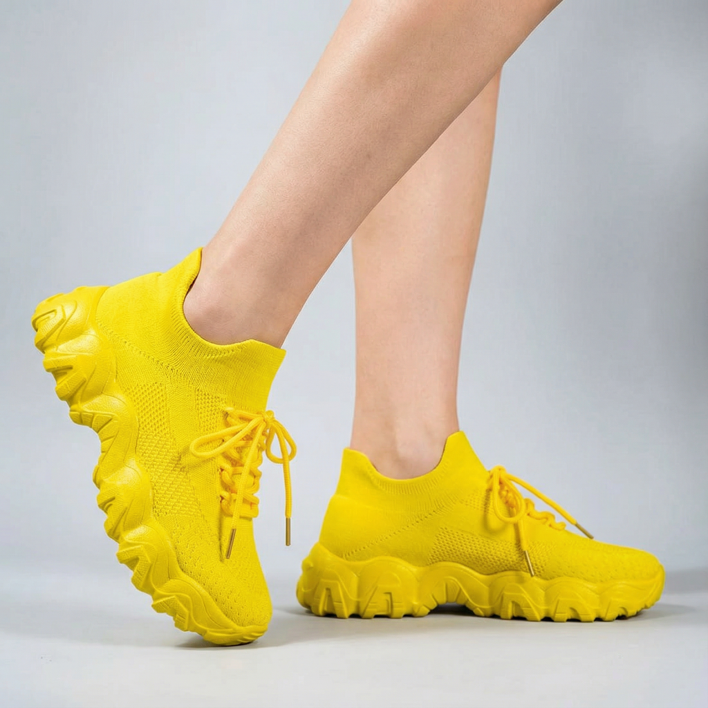 Orthopädischer Walkingschuh aus Mesh